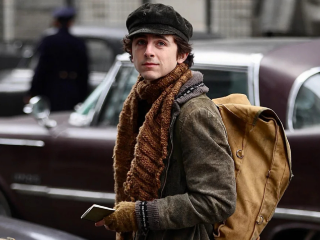 Unveiling the Legend: First Look at Timothee Chalamet as Bob Dylan