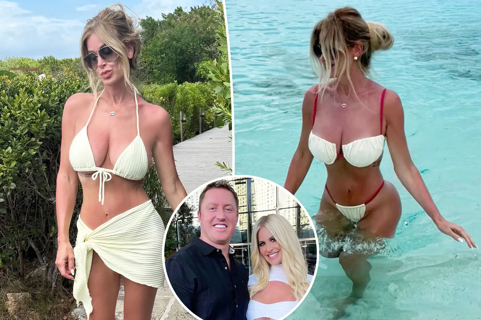 Kim Zolciak Stuns in Bikinis on Beach Getaway Amid Split from Kroy Biermann