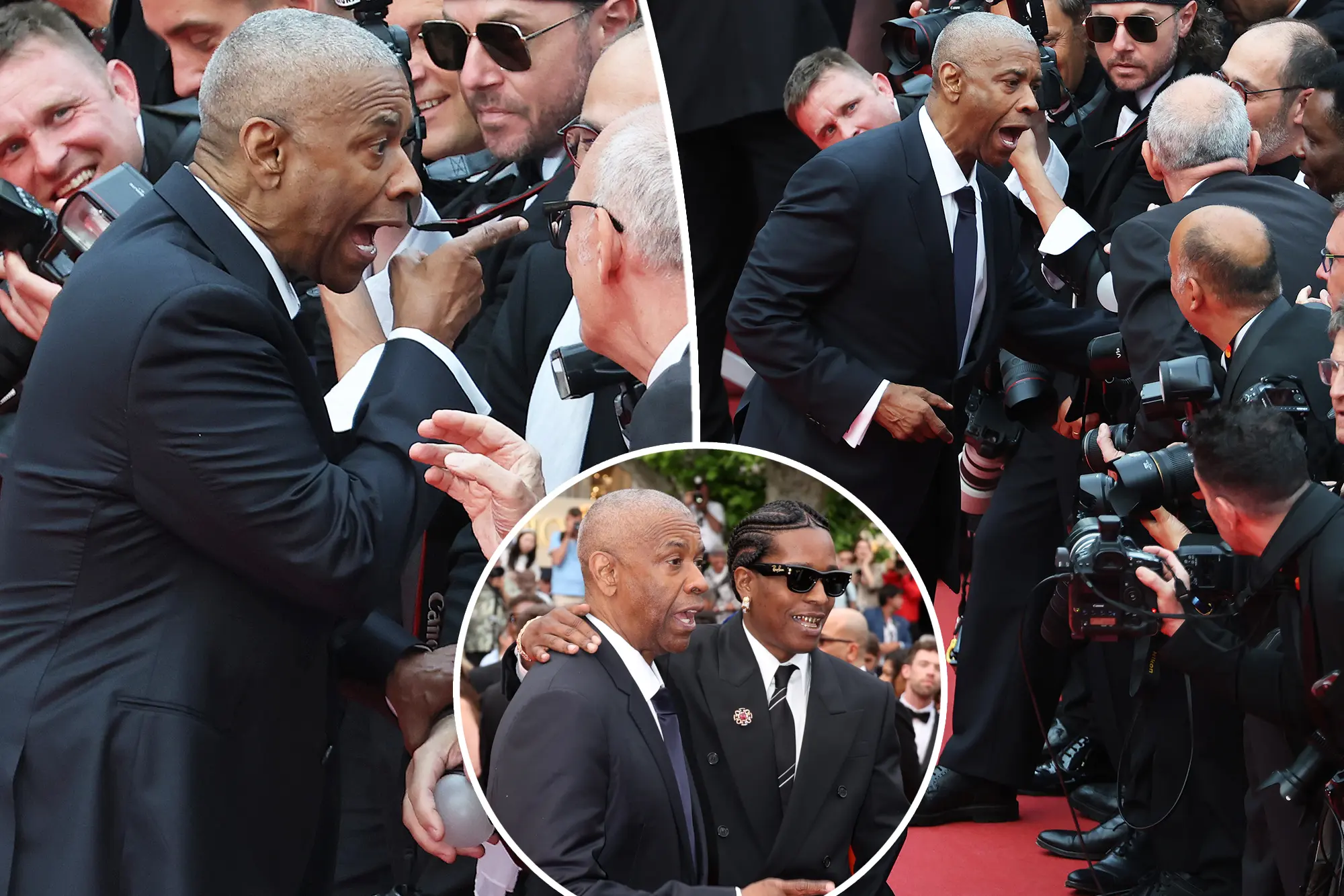 Denzel Washington Confronts Photographer Over Unwanted Contact at Cannes Film Festival