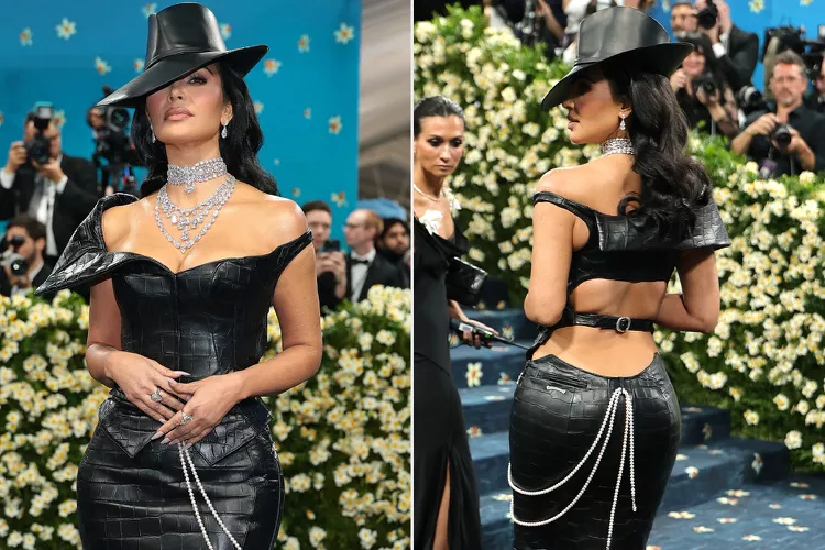 Kim Kardashian Turns Heads with Barely-There Corset Gown at Met Gala