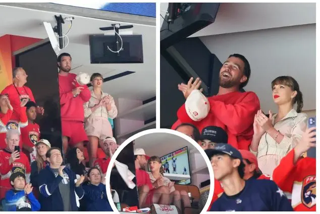 Power Couple Alert: Taylor Swift and Travis Kelce Enjoy Stanley Cup Game 4 Together