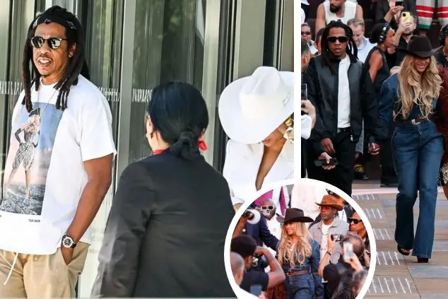 Pharrell Surprises Beyoncé with Exclusive Runway Bag at Louis Vuitton Fashion Show
