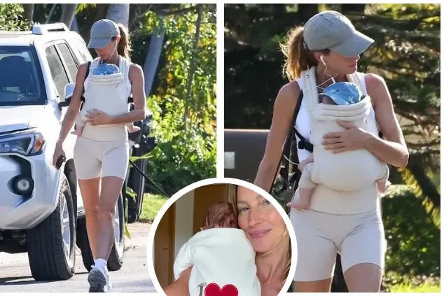 Gisele Bundchen sparks concern with risky baby stroller move during Florida outing