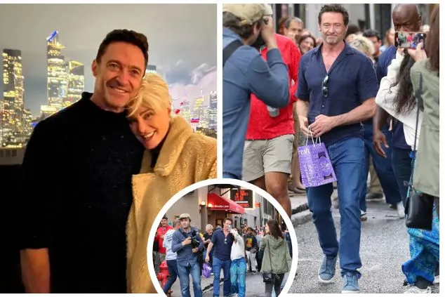 Hugh Jackman Makes a Wild Escape from Fan Frenzy by Hopping Into a Stranger’s Car