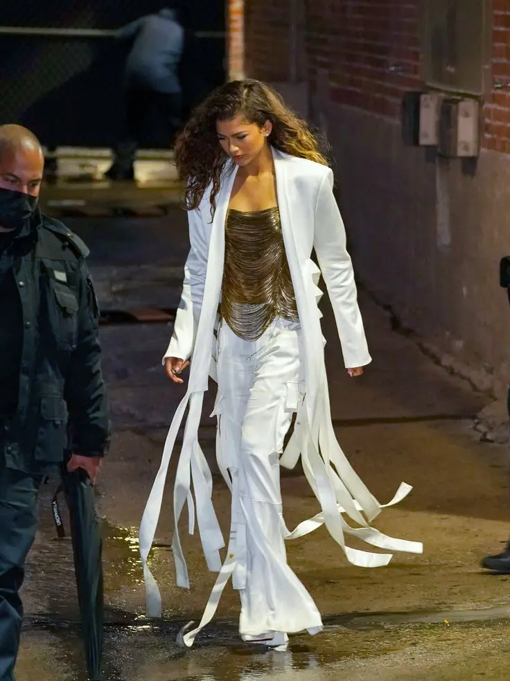 Zendaya 2025 fashion Futuristic Moment at Paris Fashion Week 2025